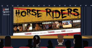Заедничко виртуелно кино – проекција на филмот „Јавачи на коњи“